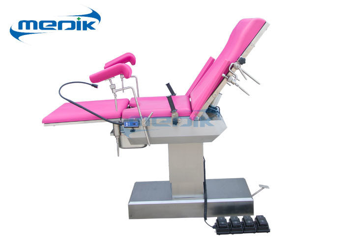 Electric Gynaecological Obstetric Bed Gynecology Chair With Foot Switch